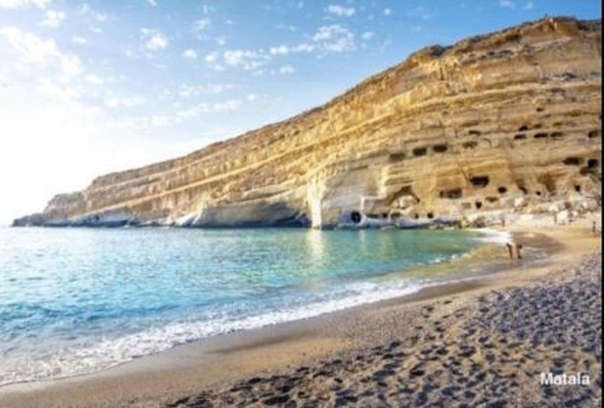 Stone House Elefteria Near Matala Beach Petrokefálion Exterior photo